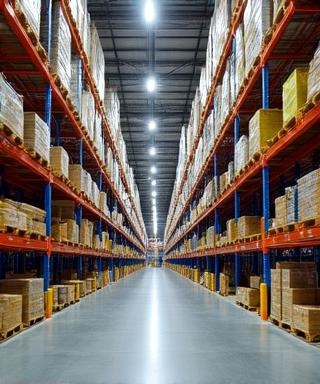 Modern secure warehouse